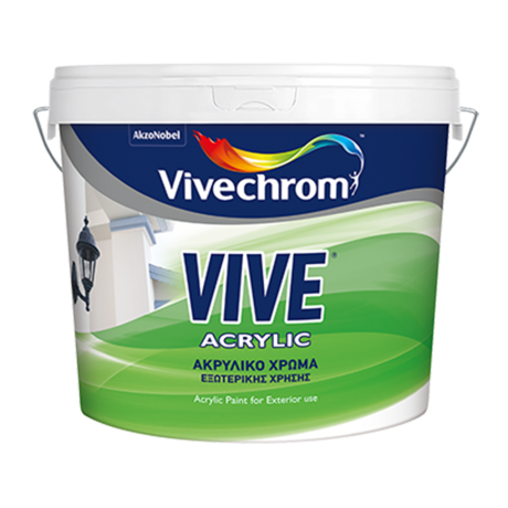 VIVE AKRILIKE E BARDHE 10L Vivechrom